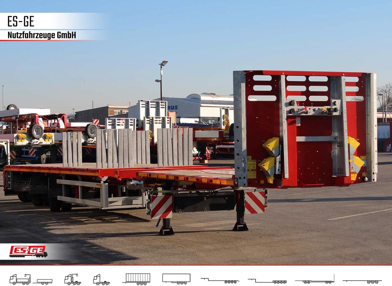 Vlakke/ Open oplegger Faymonville Telemax Megatrailer - hydr. gelenkt