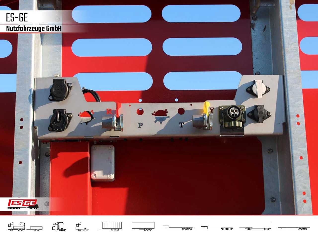 Vlakke/ Open oplegger Faymonville Telemax Megatrailer - hydr. gelenkt