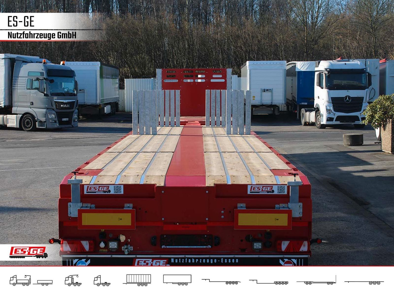 Vlakke/ Open oplegger Faymonville Telemax Megatrailer - hydr. gelenkt