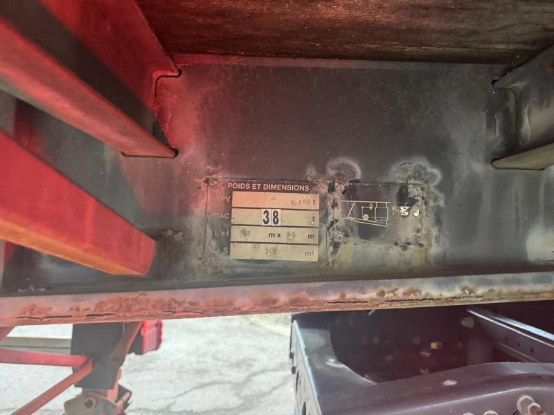 Vlakke/ Open oplegger Fruehauf