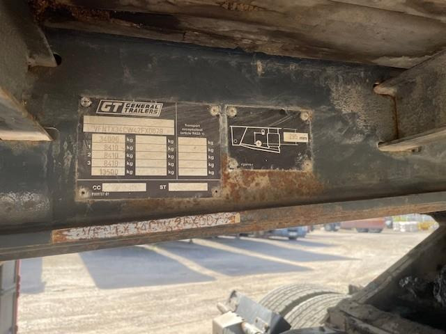 Vlakke/ Open oplegger GT TRAILERS