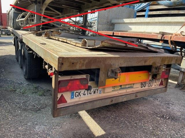 Vlakke/ Open oplegger GT TRAILERS