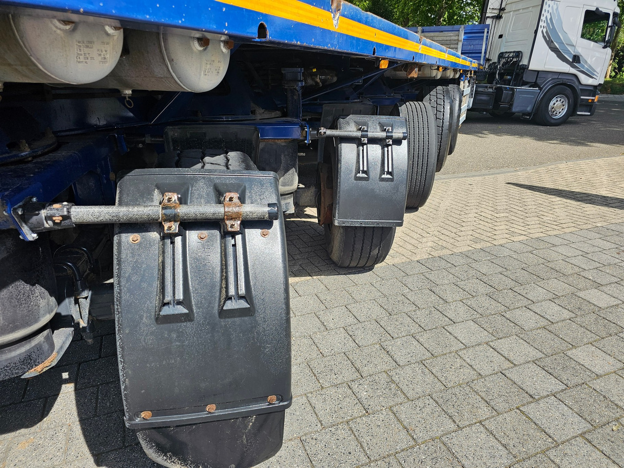 Vlakke/ Open oplegger Goldhofer SPZ-DL 5-61/80 A Ballast / Platform