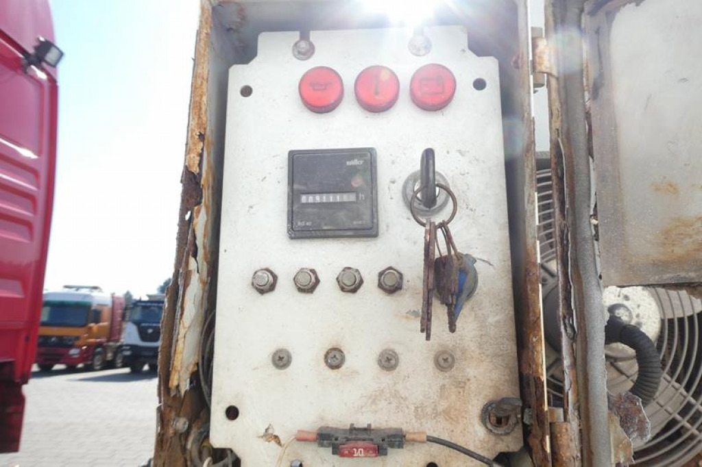 Vlakke/ Open oplegger HOENKHAUS Betonmischauflieger Auflieger