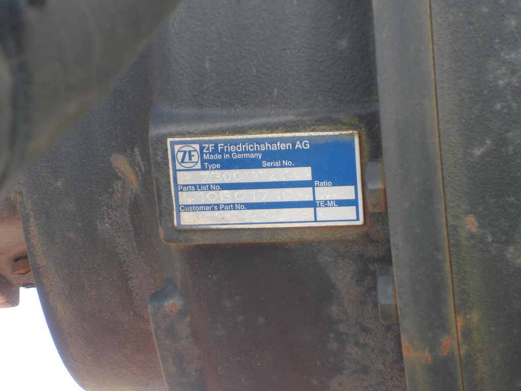 Vlakke/ Open oplegger HOENKHAUS Betonmischauflieger Auflieger