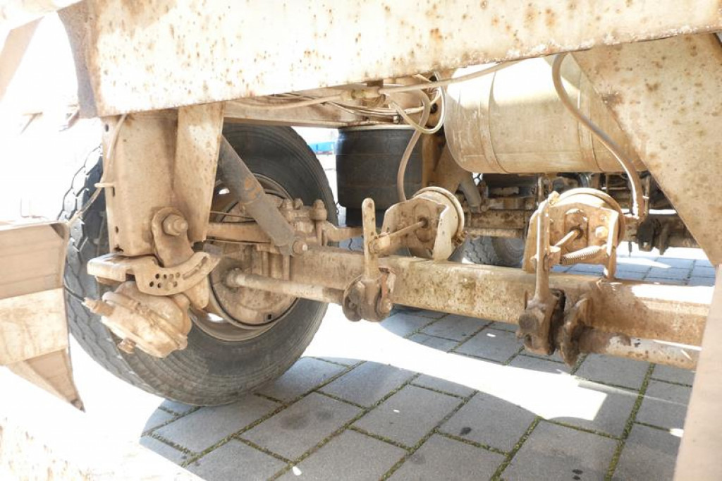 Vlakke/ Open oplegger HOENKHAUS Betonmischauflieger Auflieger