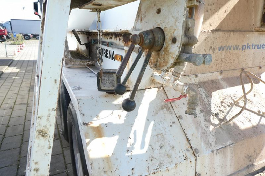 Vlakke/ Open oplegger HOENKHAUS Betonmischauflieger Auflieger