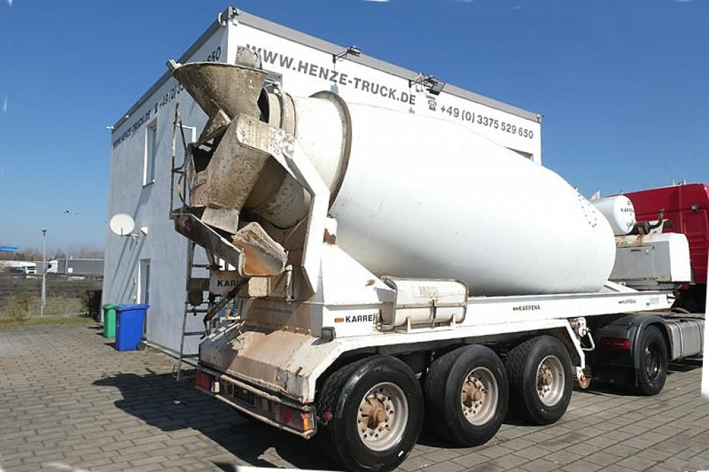 Vlakke/ Open oplegger HOENKHAUS Betonmischauflieger Auflieger