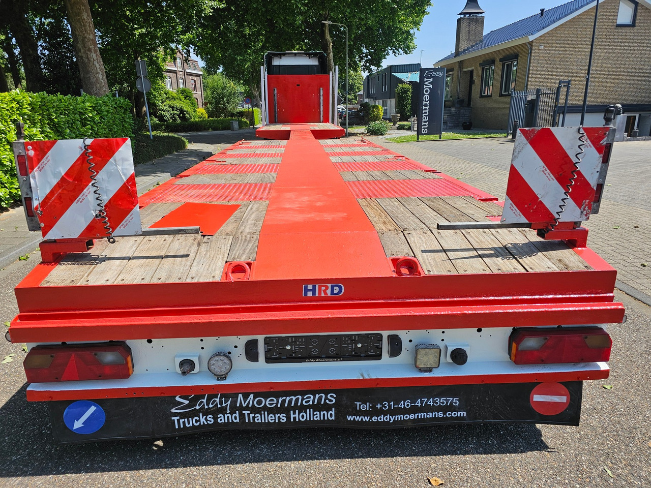 Vlakke/ Open oplegger HRD SPTM4N Mega Telesopic