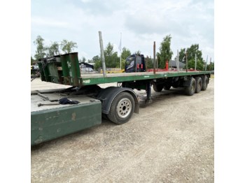 Vlakke/ open oplegger HRD Trailer