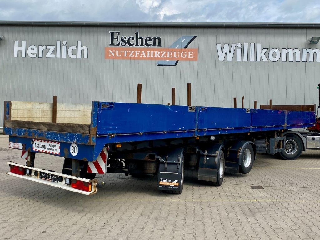 Vlakke/ Open oplegger Janzen | ausziehbar*2+3 Achse gelenkt*Luft-Lift