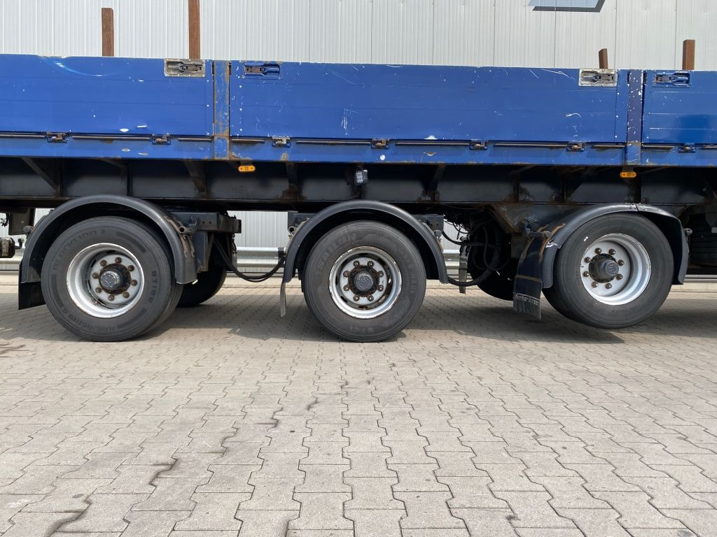 Vlakke/ Open oplegger Janzen | ausziehbar*2+3 Achse gelenkt*Luft-Lift