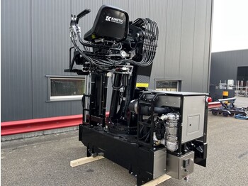 Vlakke/ open oplegger Kinetic 13R-3x kraan