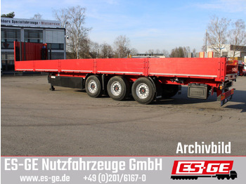 Vlakke/ Open oplegger  Kögel Multi Chassis, verstärkt, Bordwände