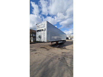 Vlakke/ Open oplegger Kraker trailers CF-200 94 m³ VOLLALU Schubboden Walkingfloor 90%!