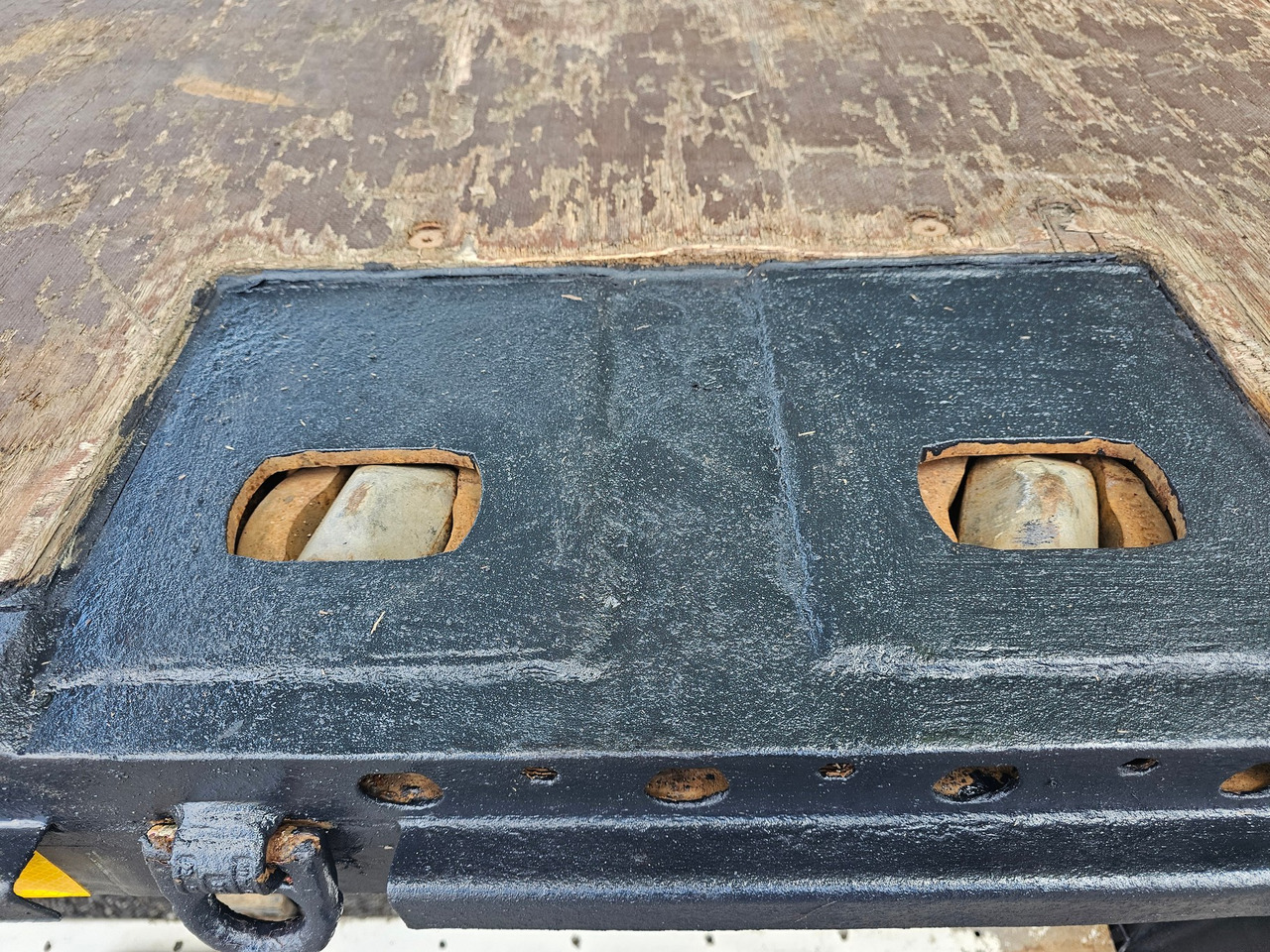 Vlakke/ Open oplegger Krone SD Mega With Twistlocks