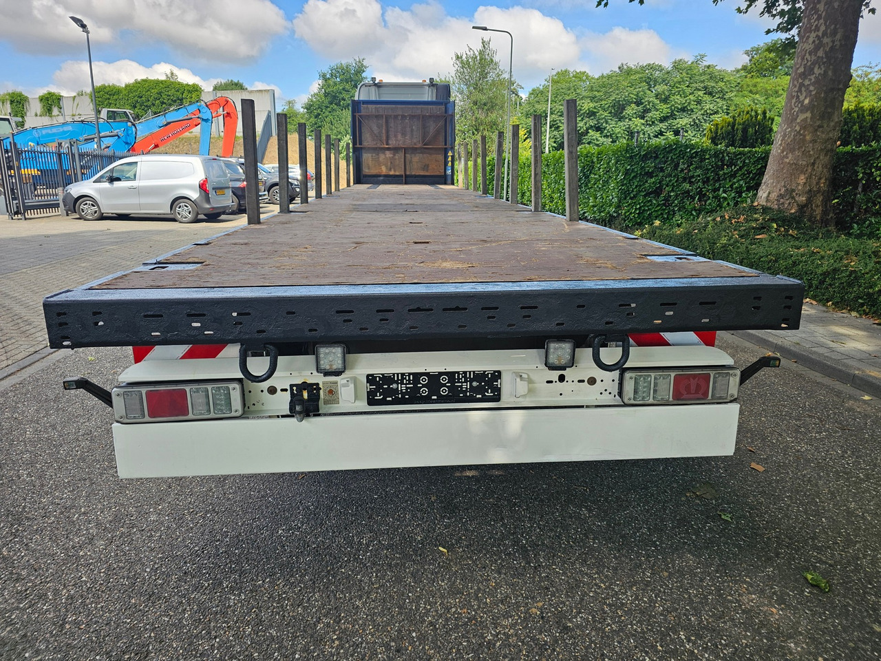 Vlakke/ Open oplegger Krone SD Mega With Twistlocks