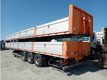Vlakke/ Open oplegger Lecitrailer 