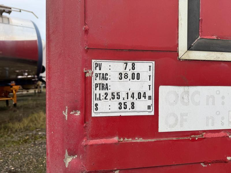 Vlakke/ Open oplegger Legras