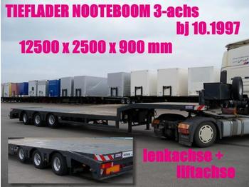 Nooteboom OSD 41-03/ JUMBOSATTEL 900 mm / lift/lenkachse - Vlakke/ Open oplegger