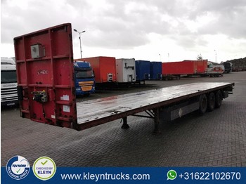 Vlakke/ open oplegger Pacton T3-001 twistlocks