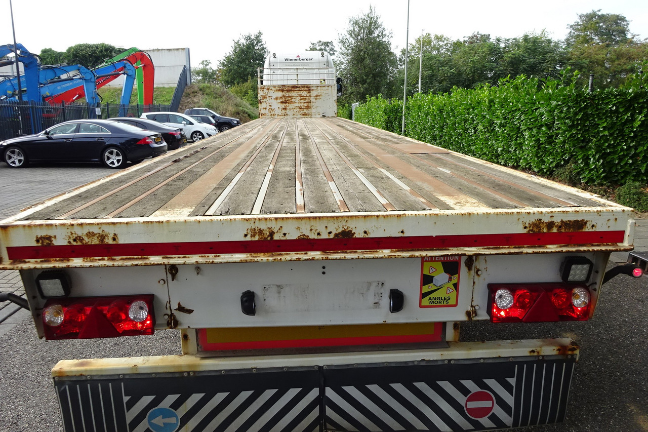 Vlakke/ Open oplegger Pacton TXD339 Plattform