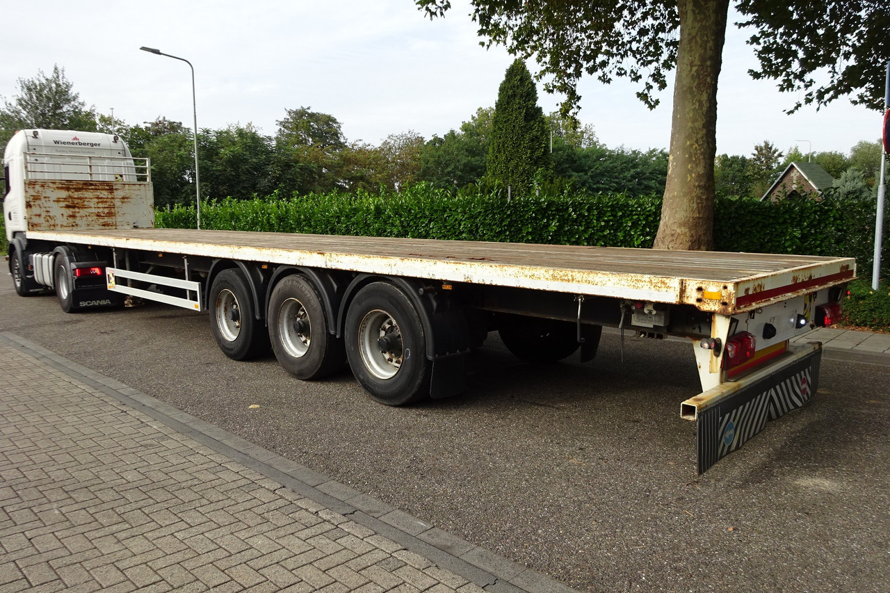 Vlakke/ Open oplegger Pacton TXD339 Plattform
