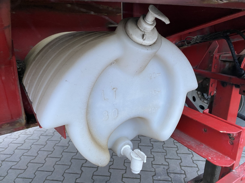 Vlakke/ Open oplegger Schwarzmüller Kennis 16.000 Rollkran