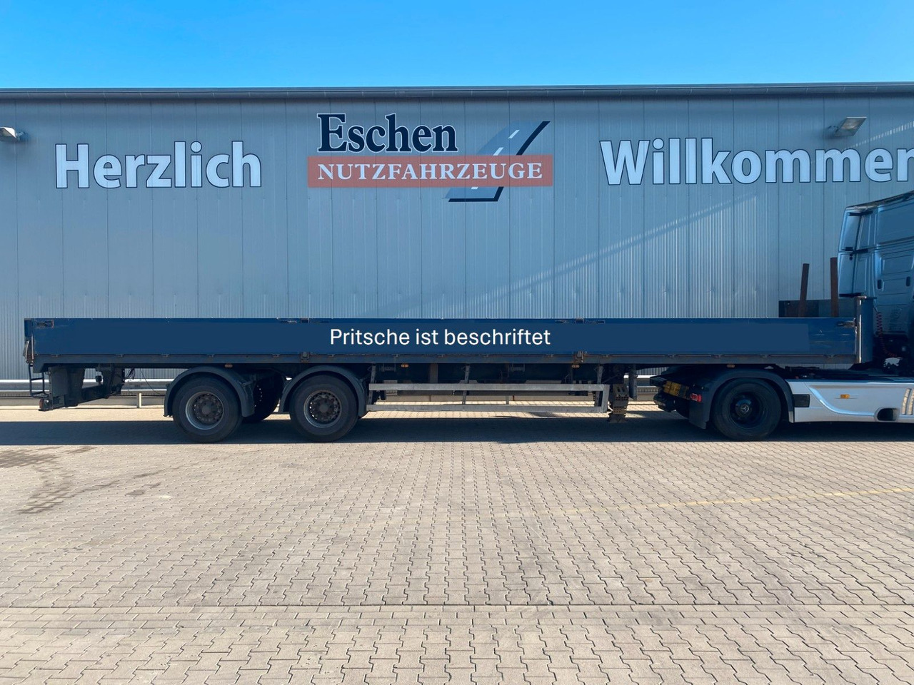 Vlakke/ Open oplegger Stehmann | Luft-Lift*BPW-Achsen*1.Hand