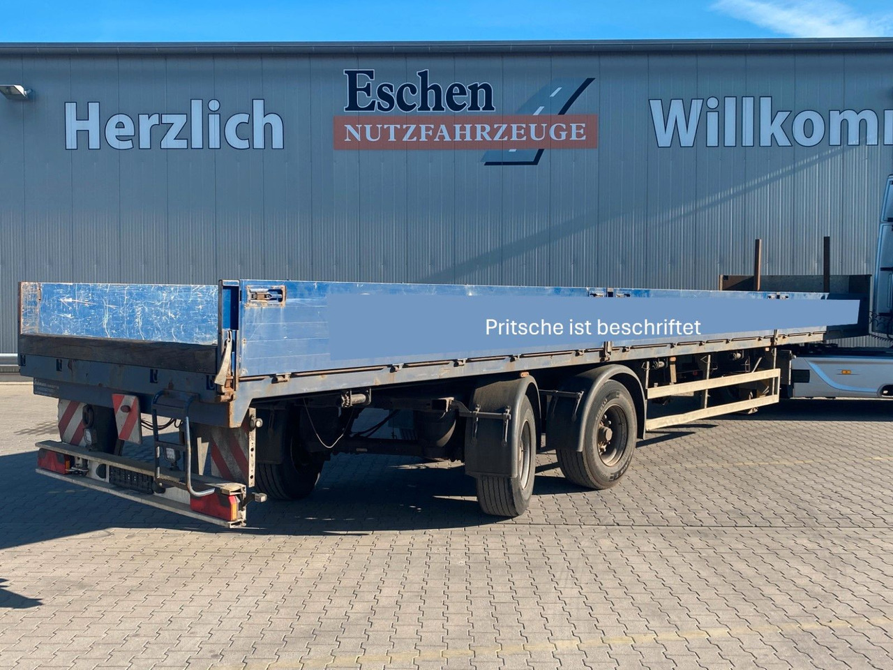 Vlakke/ Open oplegger Stehmann | Luft-Lift*BPW-Achsen*1.Hand
