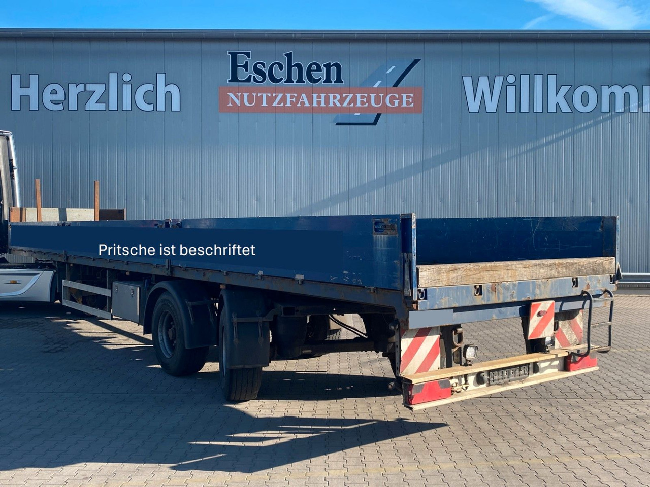 Vlakke/ Open oplegger Stehmann | Luft-Lift*BPW-Achsen*1.Hand