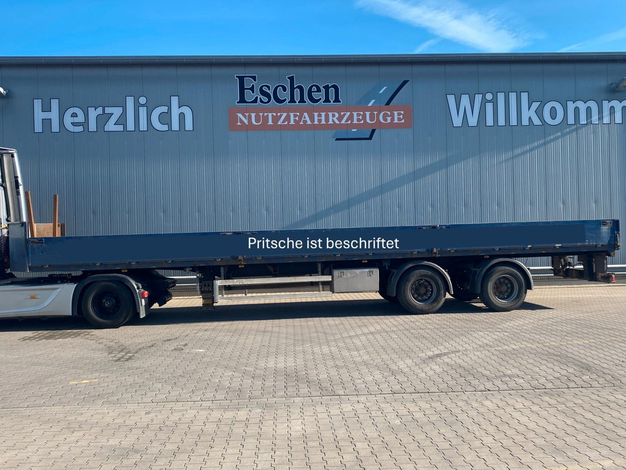 Vlakke/ Open oplegger Stehmann | Luft-Lift*BPW-Achsen*1.Hand