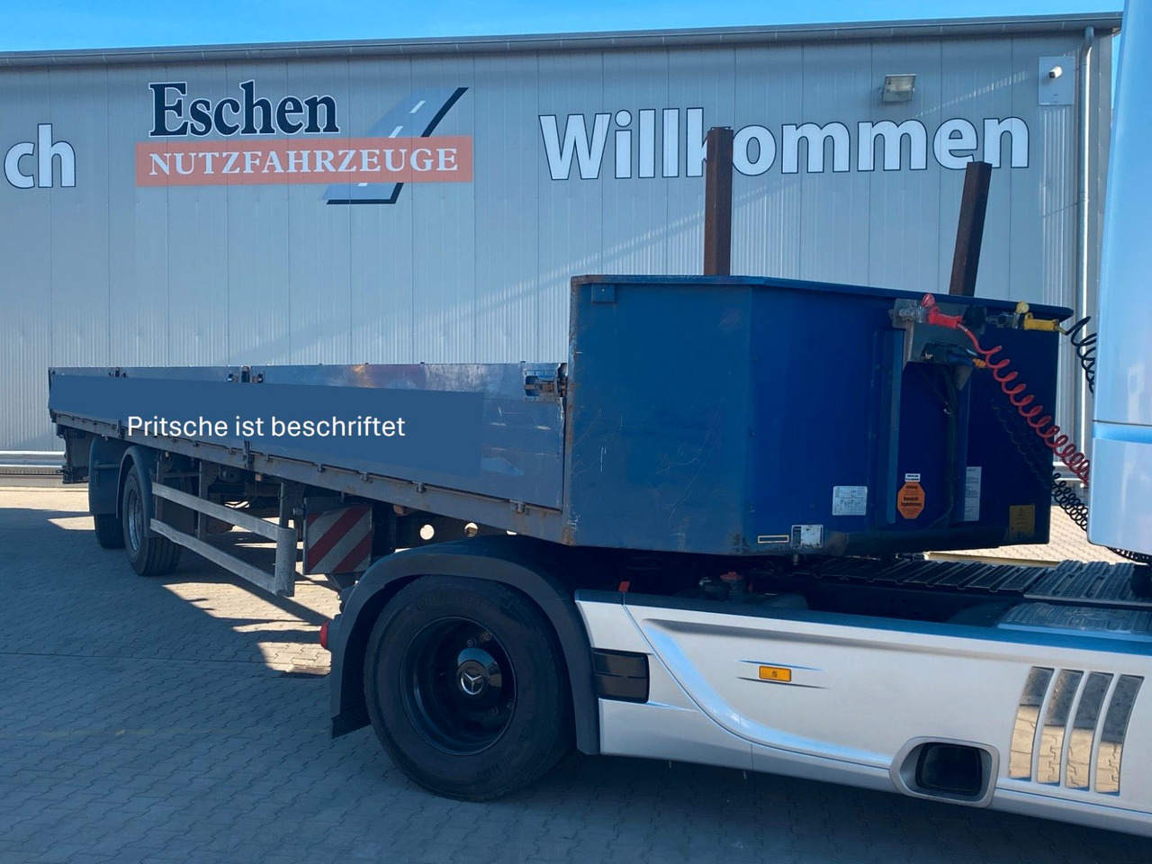 Vlakke/ Open oplegger Stehmann | Luft-Lift*BPW-Achsen*1.Hand