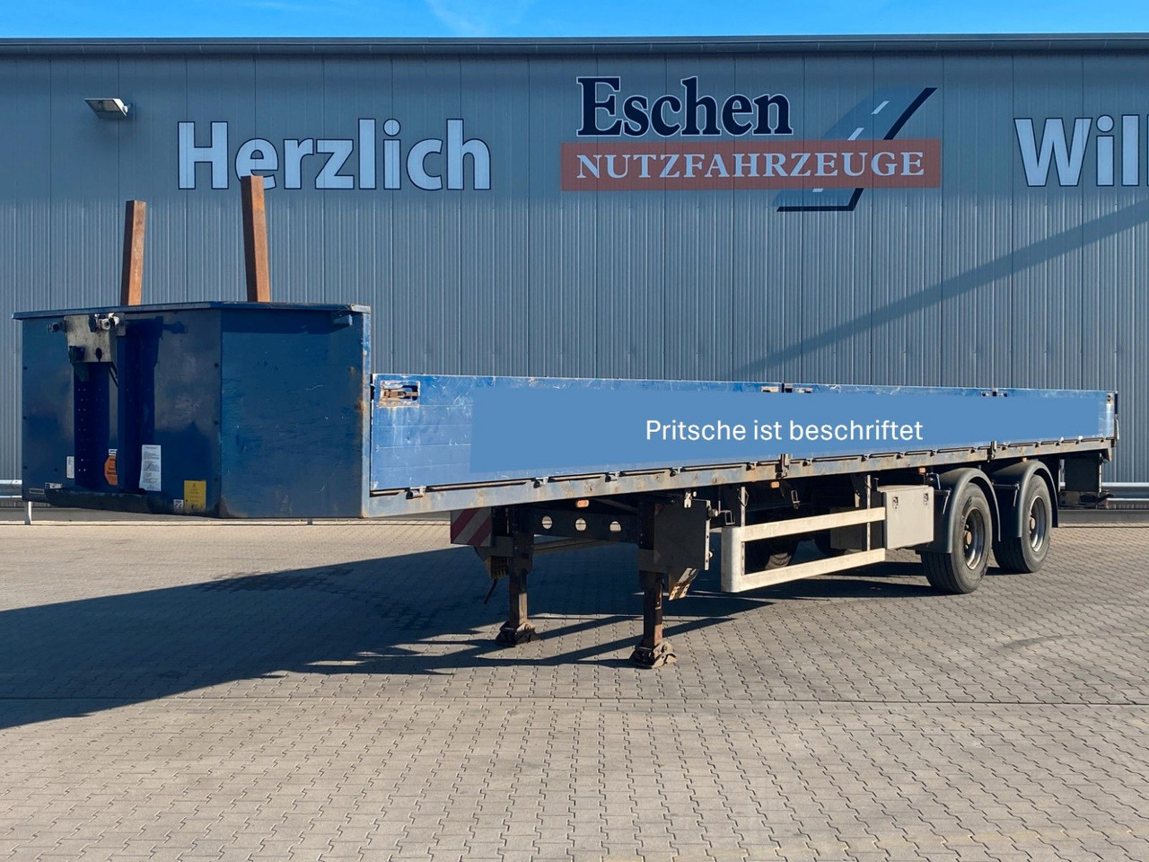 Vlakke/ Open oplegger Stehmann | Luft-Lift*BPW-Achsen*1.Hand