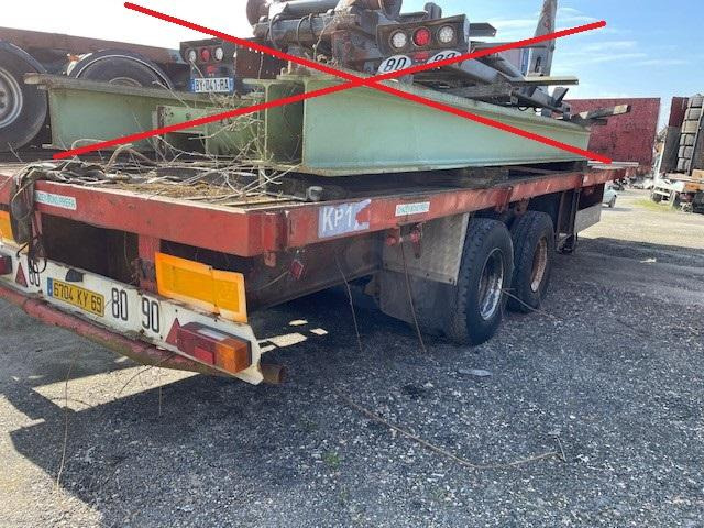 Vlakke/ Open oplegger Titan