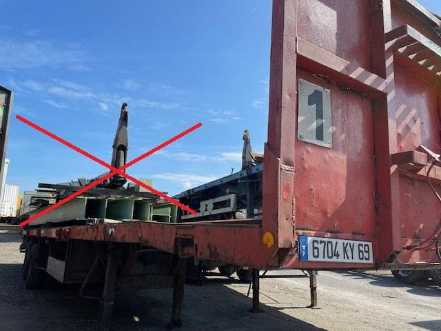 Vlakke/ Open oplegger Titan