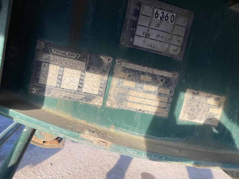 Vlakke/ Open oplegger Trailor