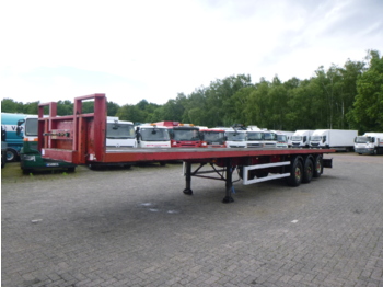 Weightlifter 3-axle platform trailer 39 t / 13.6 m - Vlakke/ Open oplegger