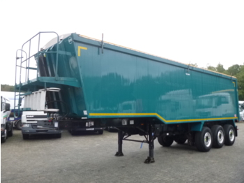 Kipper oplegger Weightlifter Tipper trailer alu 50 m3 + tarpaulin: afbeelding 1