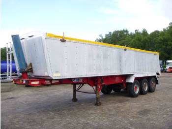 Kipper oplegger Weightlifter Tipper trailer alu / steel 30 m3 + tarpaulin: afbeelding 1