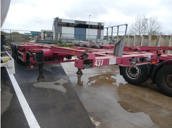 Containertransporter/ Wissellaadbak oplegger BROSHUIS