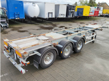 Containertransporter/ Wissellaadbak oplegger BURG