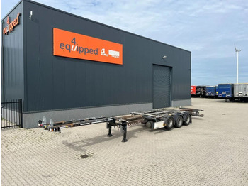 Containertransporter/ Wissellaadbak oplegger D-TEC