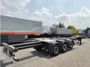 Containertransporter/ Wissellaadbak oplegger D-TEC