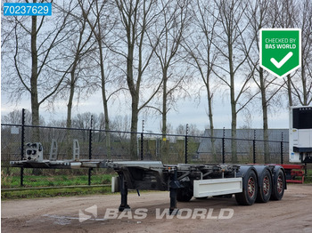 Containertransporter/ Wissellaadbak oplegger RENDERS