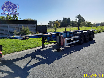 Containertransporter/ Wissellaadbak oplegger VAN HOOL