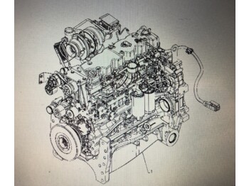 Motor en onderdelen CASE