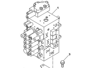 Hydraulisch ventiel CASE