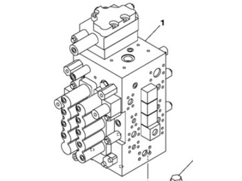 Hydraulisch ventiel CASE