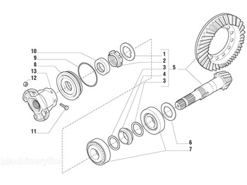 Transmissie TEREX